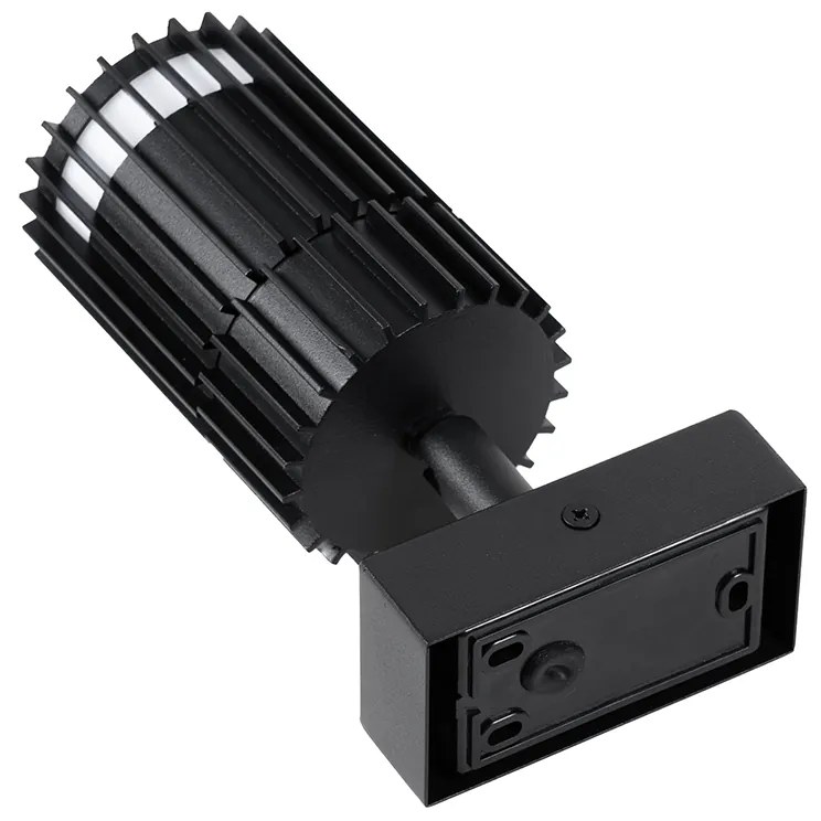 Faretto da soffitto da esterno di design nero IP44 - Boris