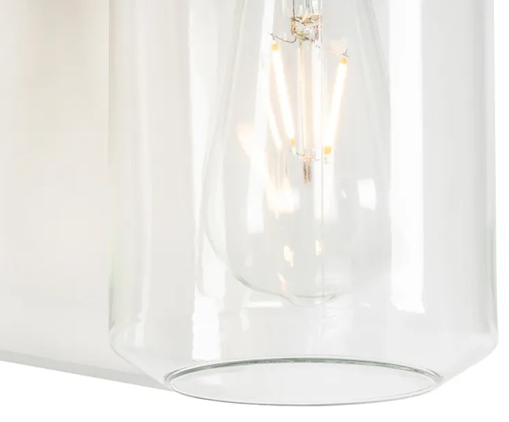 Lampada da parete moderna bianca IP54 - Marshall