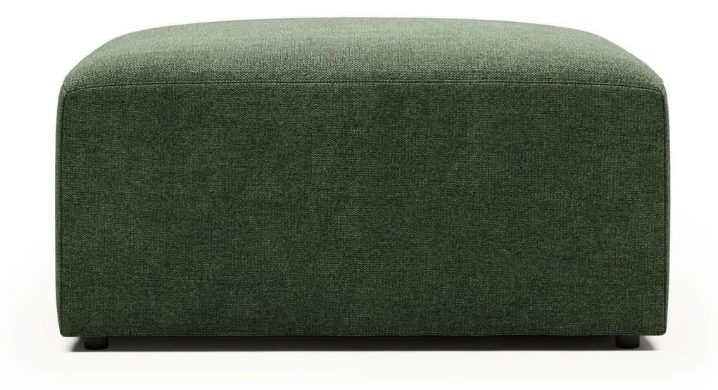 Pouf rotondo Nedra Ø 70 cm verde