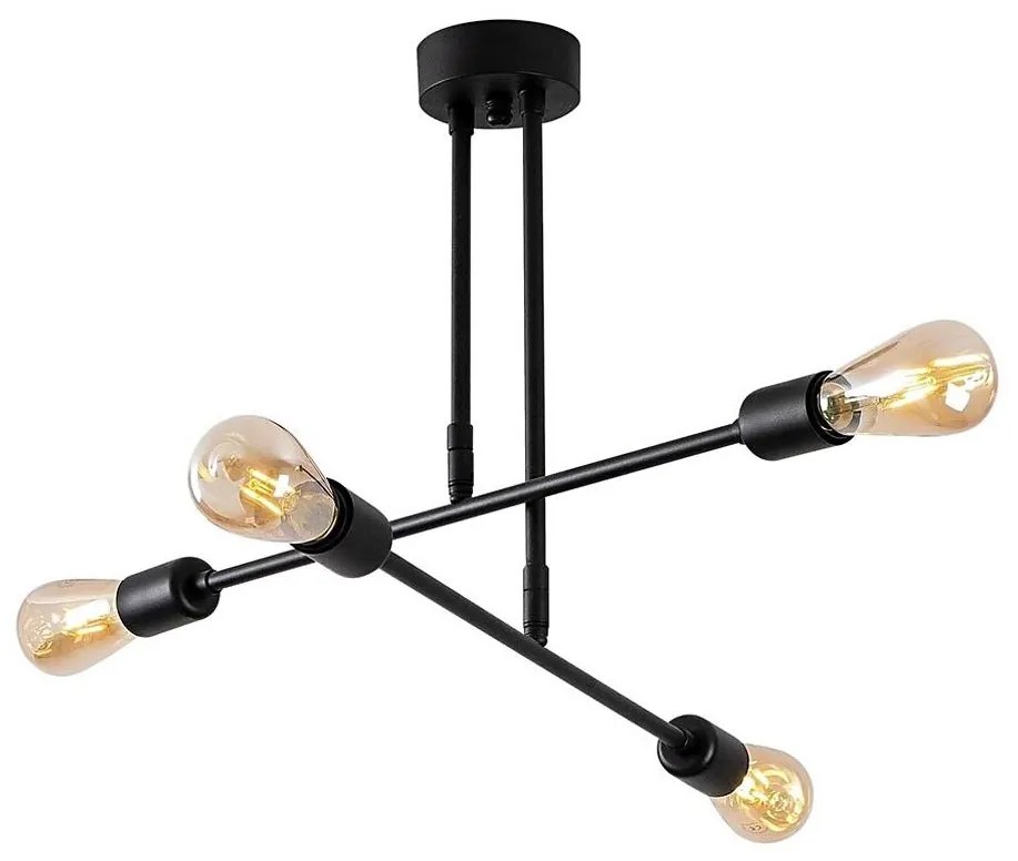 Lampadario su palo FLOWER 4xE27/40W/230V