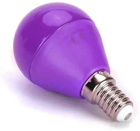 Lampadina LED G45 E14/4W/230V viola - Aigostar