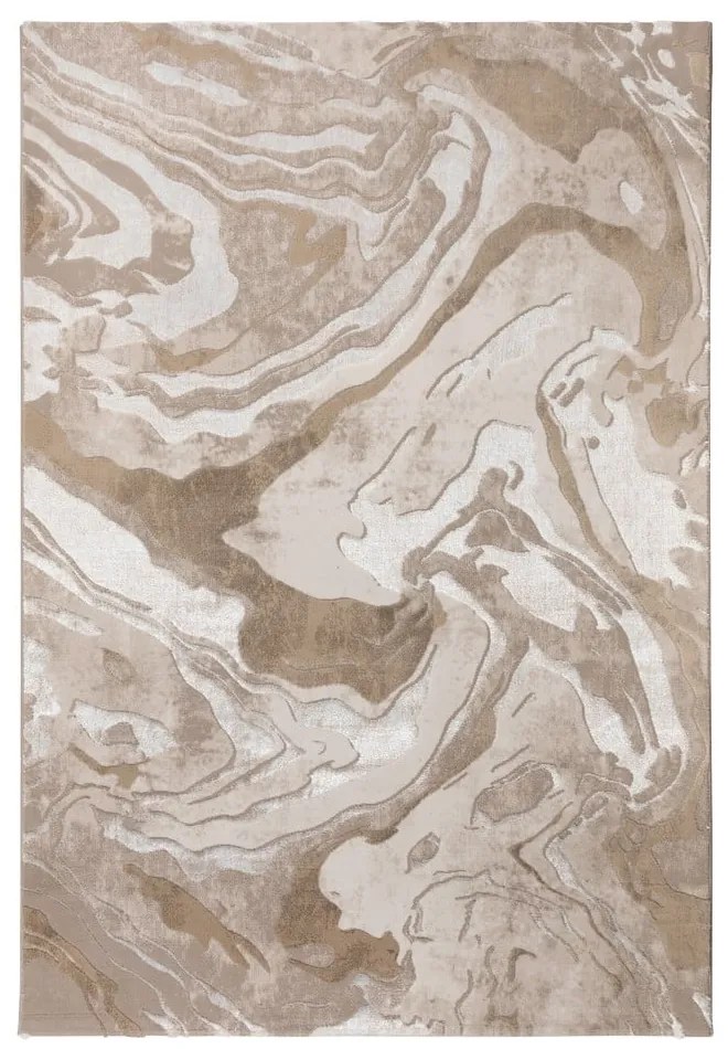 Tappeto beige/naturale 160x230 cm Marbled - Flair Rugs