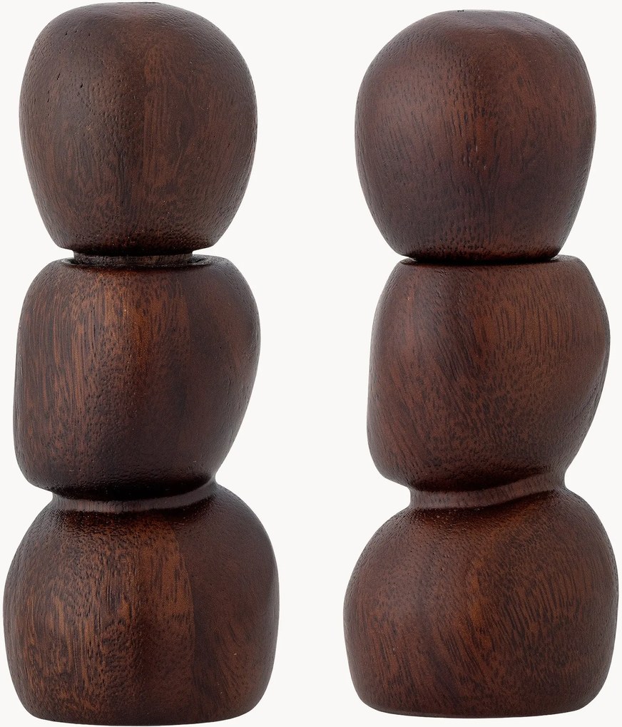 Set saliera e pepiera in legno di acacia Salvi 2 pz