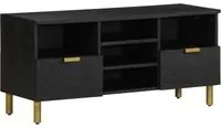 Mobile Porta TV Nero 100x33x46 cm in Legno Multistrato 4017666