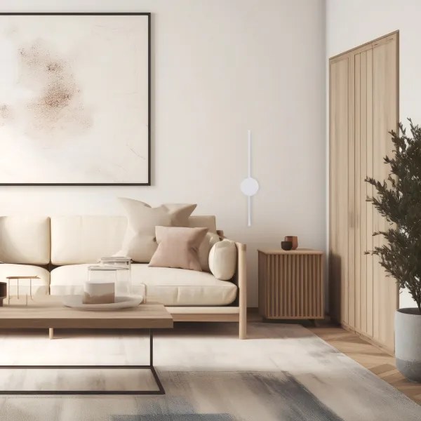 Brilagi - Applique a LED LUGO DUE LED/9W/230V bianco