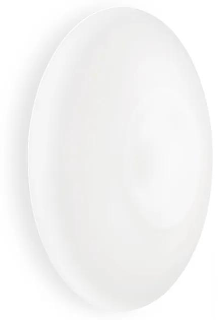 Plafoniera Moderna Glory Vetro Bianco 5 Luci E27 D60Cm