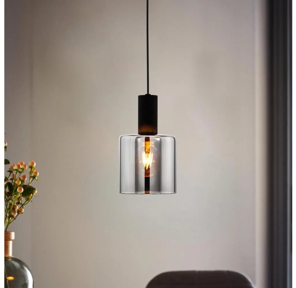 Eglo 98752 - Lampadario a sospensione con filo GOROSIBA 1xE27/40W/230V