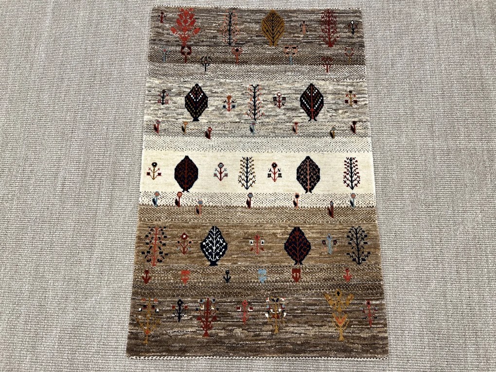 Loribaft Tappeto persiano 80 x 130 Beige (Iran) Annodato A Mano