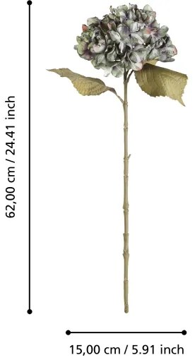 Eglo 428371 - Fiore artificiale ETAYA 62 cm verde