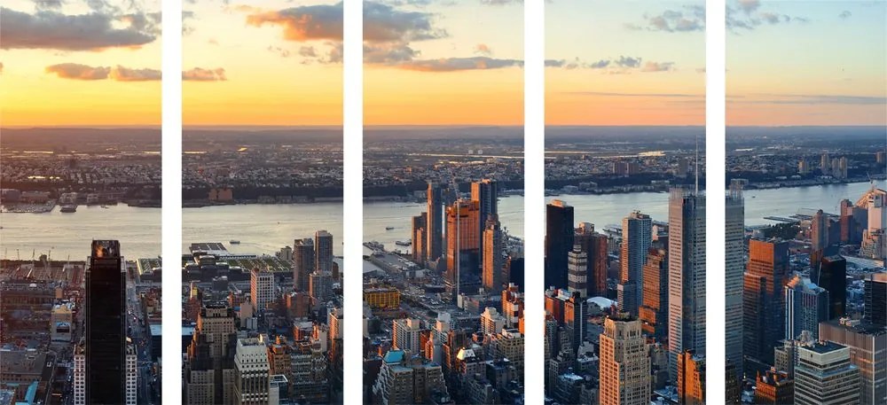 Quadri 5 pezzi – Città di New York