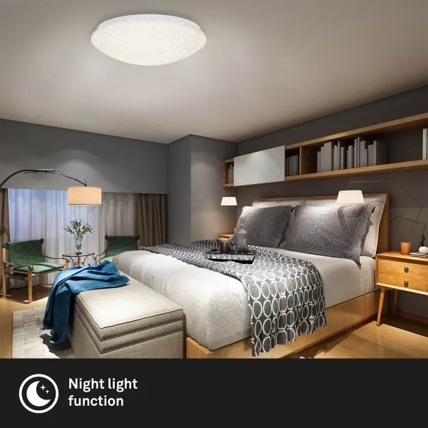 Brilo - Plafoniera LED dimmerabile STARRY SKY LED/40W/230V 3000-6000K + +TC