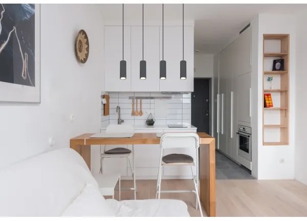 Globo 57911-4HG - Lampadario a sospensione con filo ROBBY 4xGU10/35W/230V grigio/marrone