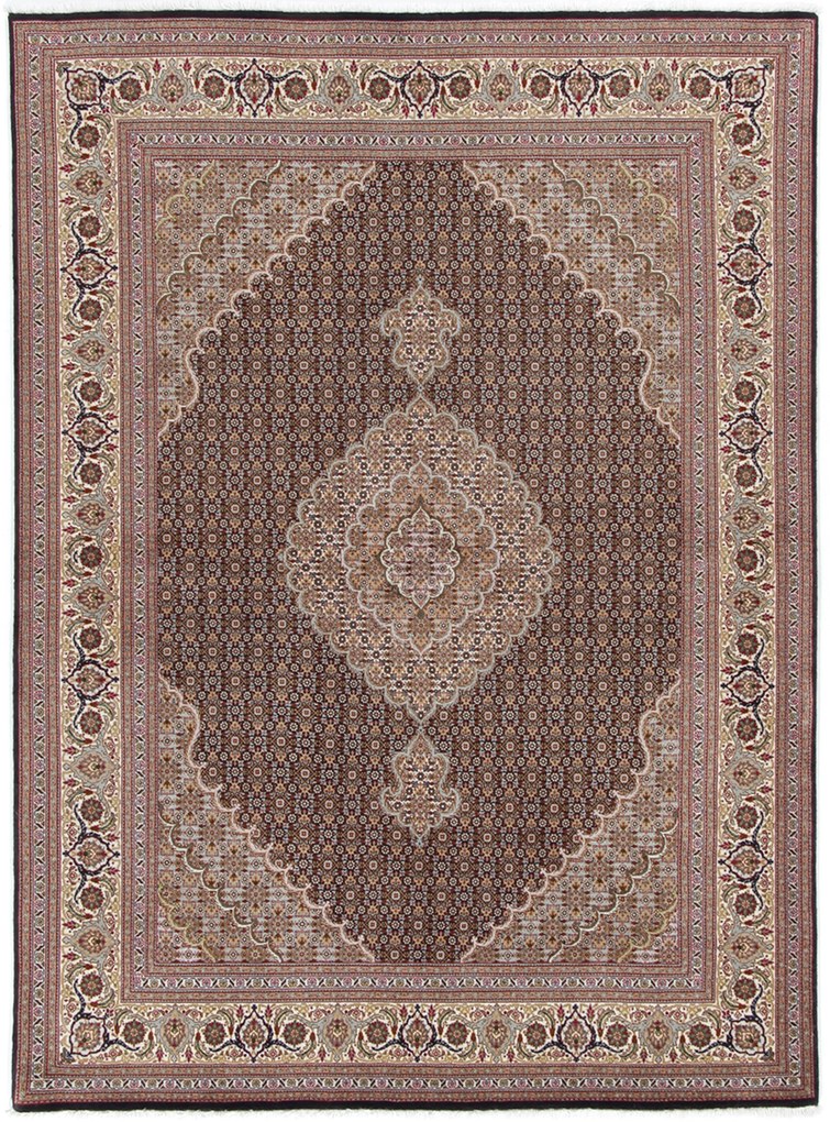 Tabriz Tappeto persiano 210x150 (Iran) Annodato A Mano