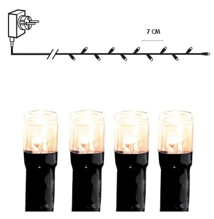 Catena luminosa a LED, lunghezza 25,6 m - Star Trading