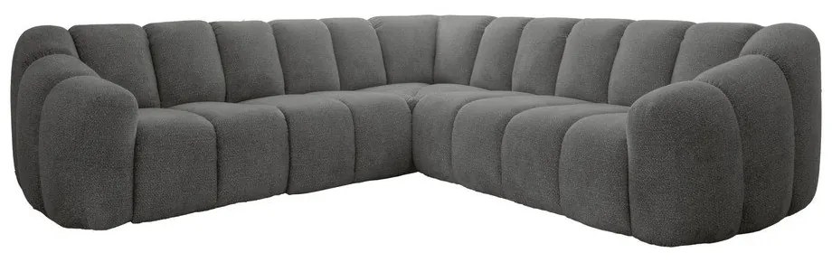 Divano angolare grigio Shell – Miuform