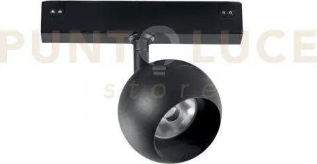 Faro davinci goal nero led 48v 10w 980lm 3000k 16,1x14,2x6,4cm