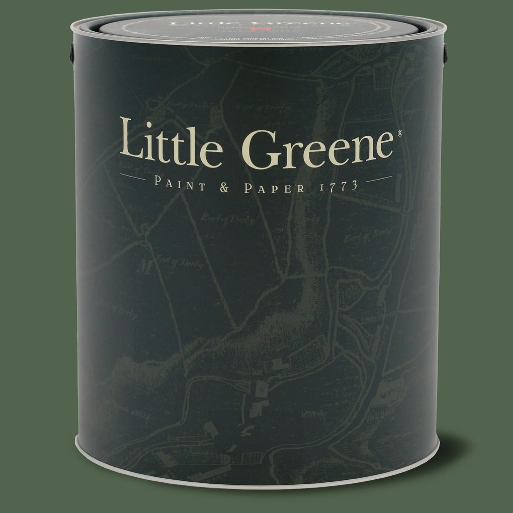 Little Greene Intelligent Satinwood Archive Colours - Mid Brunswick Green 126 - 2,5l