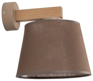 Brilagi - Lampada da parete LATTE SABIA 1xE27/15W/230V pino/marrone