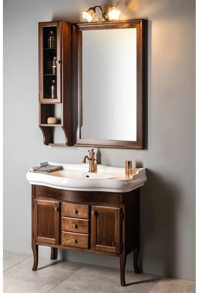 Lavabo bianco in ceramica 100x54,5 cm Retro – Sapho