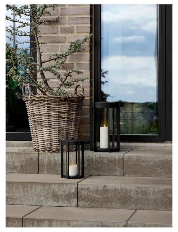 Lanterna LED nera su USB (altezza 35 cm) Firefly - Zone