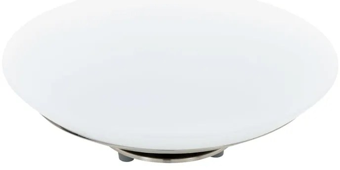 Lampada da tavolo LED design Frattina bianco, luce con 3 temperature di colore 2300 LUMEN
