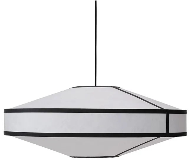 New Works - Kite 3B Lampada a Sospensione Ø75 Bianco/Nero New Works