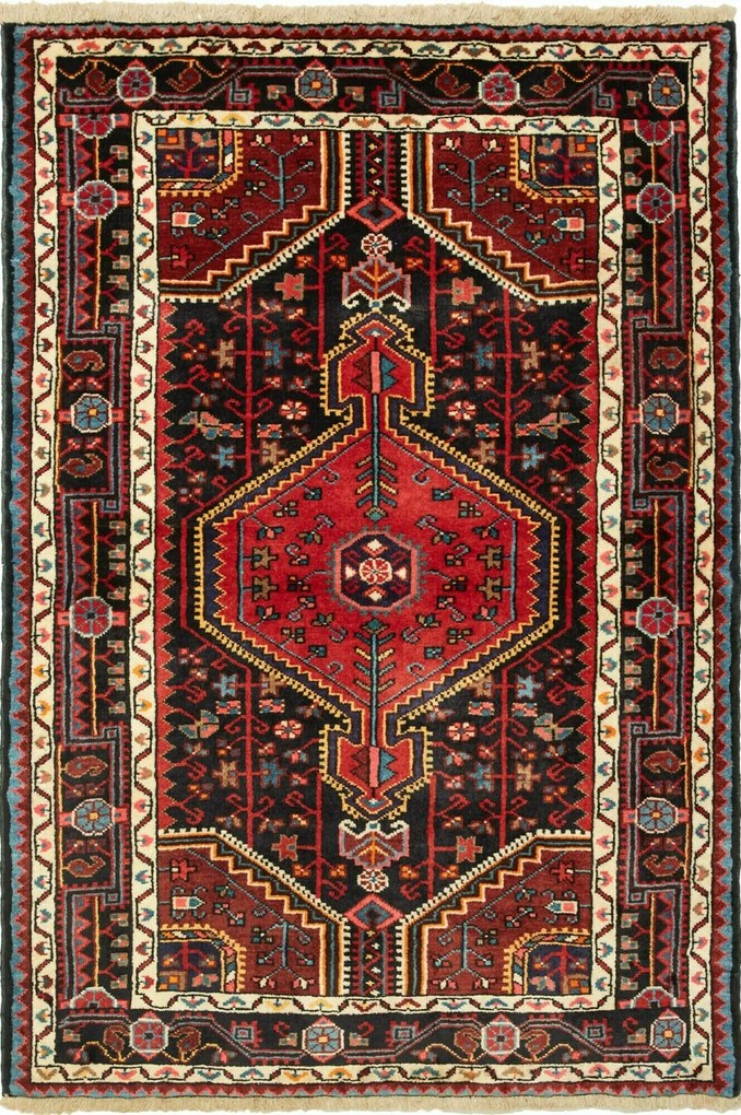Hamedan Tappeto persiano 150x100 (Iran) Annodato A Mano