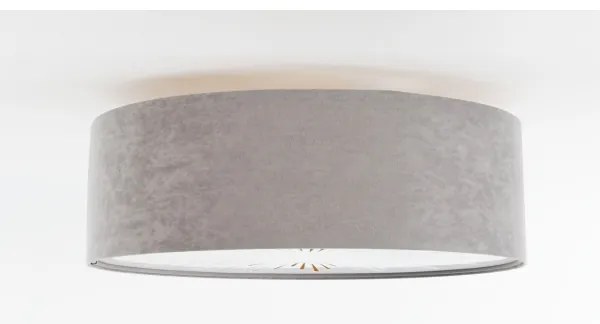 Plafoniera RAYS 2xE27/60W/230V diametro 60 cm grigio