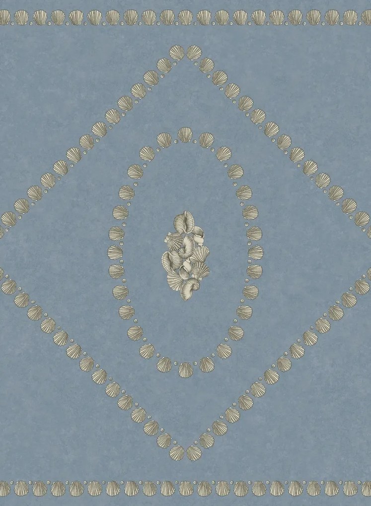 Cole & Son Carta da parati Conchiglie - Gilver on Denim
