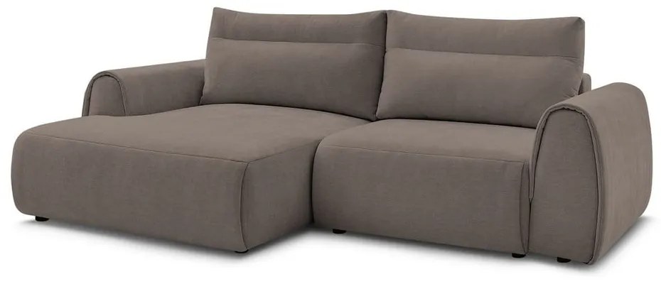 Divano angolare marrone Aden – Bobochic Paris