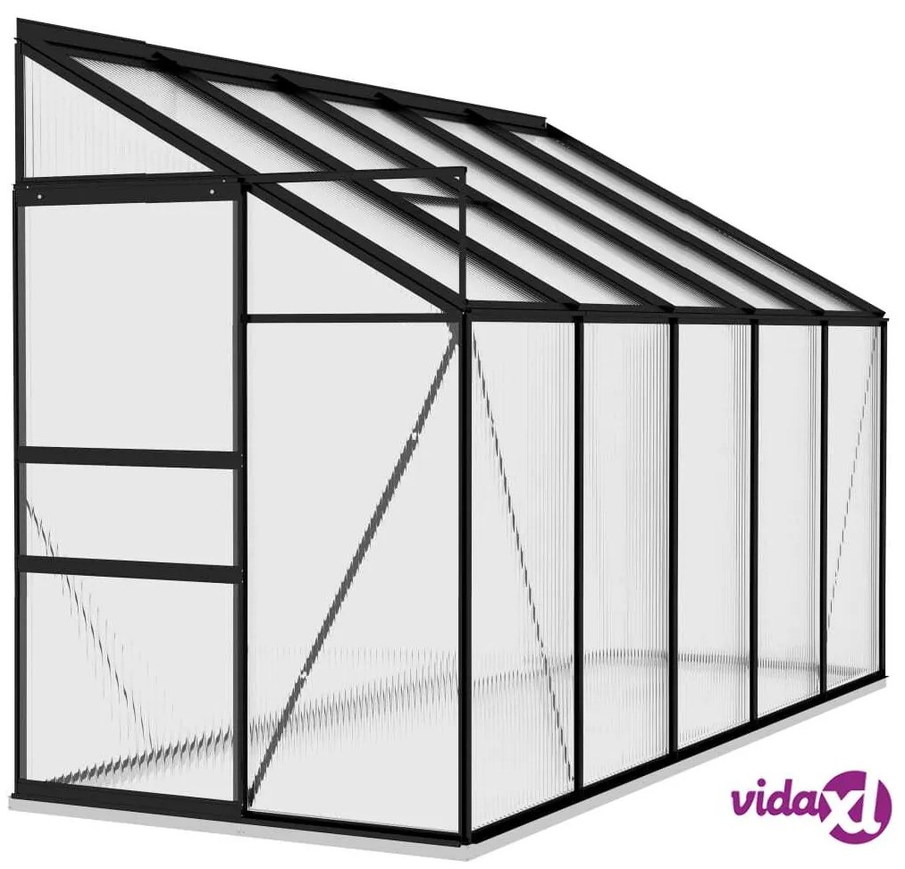 vidaXL Serra Antracite in Alluminio 6,5 m³