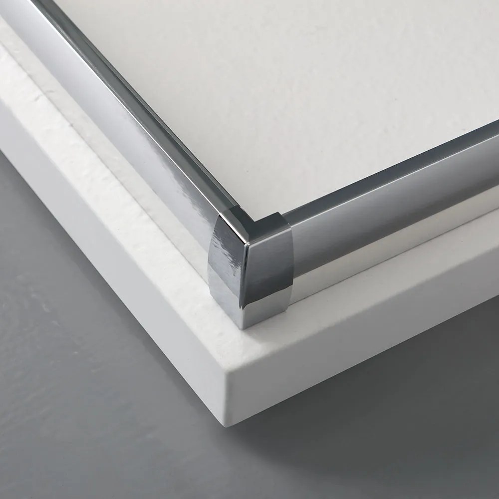 Box Doccia 70X100 Cm In Cristallo Trasparente 6 Mm | Genova