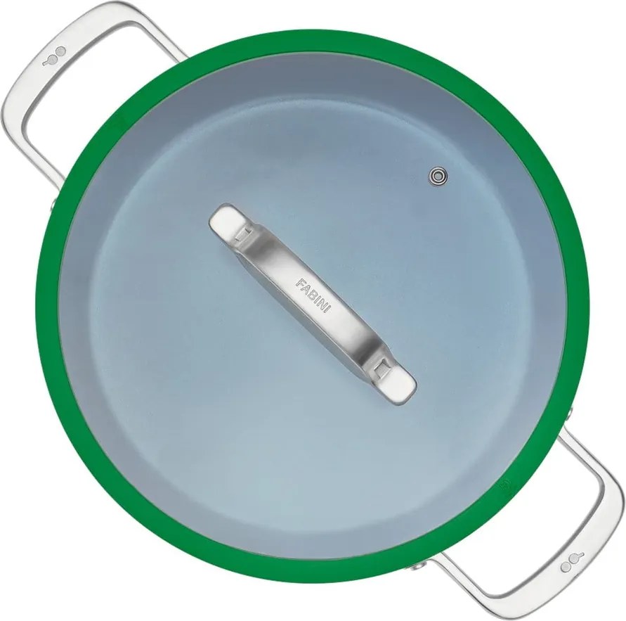 Padella con coperchio/con superficie in ceramica ø 28 cm tegame Meda 3.0 – FABINI