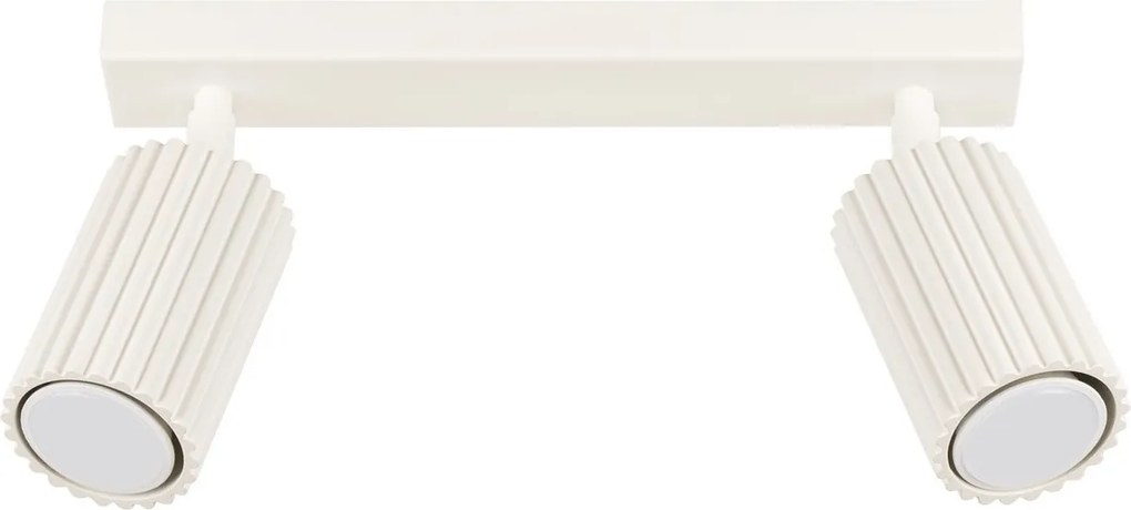 Plafoniera da Soffitto 2xGU10 in Alluminio KARBON 2