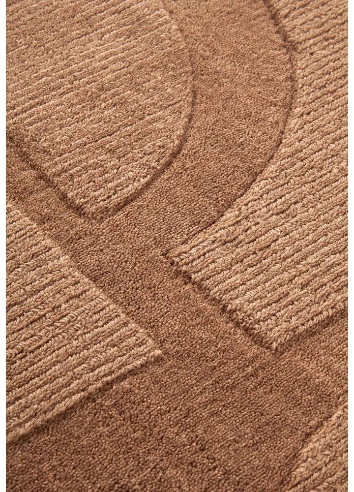 Tappeto marrone in lana tessuto a mano 160x230 cm Alexis - Villeroy&amp;Boch