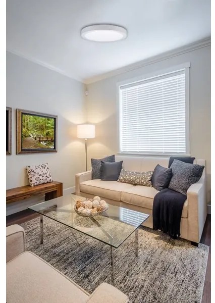 Plafoniera LED FENIX LED/12W/230V 2900/3900/5800K diametro 16,8 cm bianco