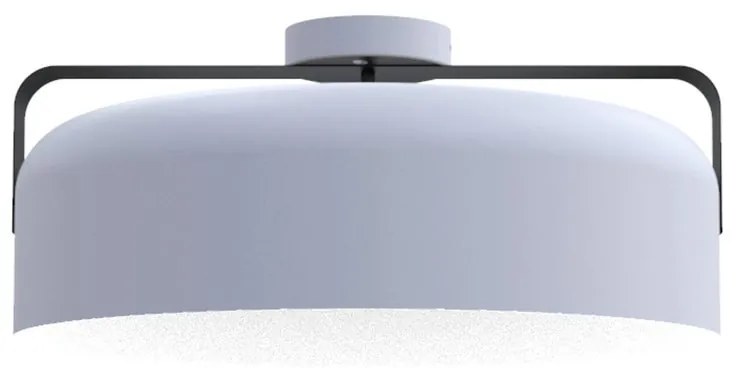 Plafoniera moderno Hug Ø 50 cm bianco IP20, 1XE27