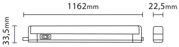 S-FLAT 1162mm 14,0W CCT3