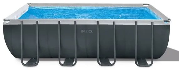 Piscina Fuori Terra Con Pompa a Sabbia 549x274x132 Intex Ultra XTR Frame Rettangolare 26356NP