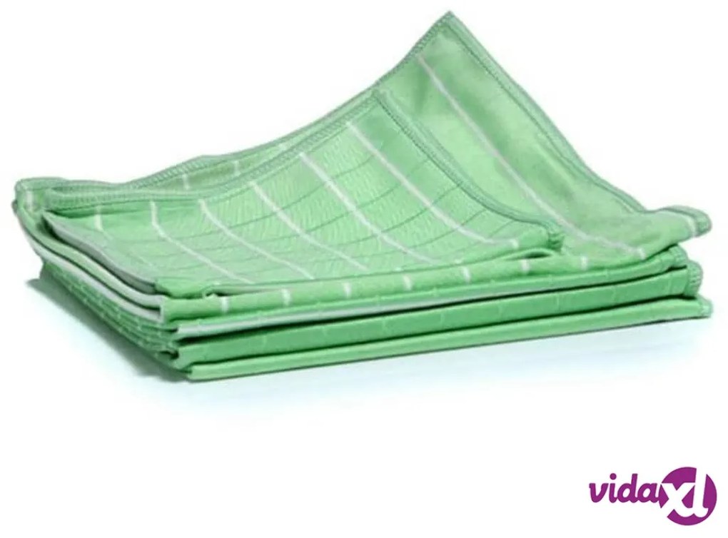 Aqua Laser Set di Panni Cattura Polvere in Bambù 6 pz Verde