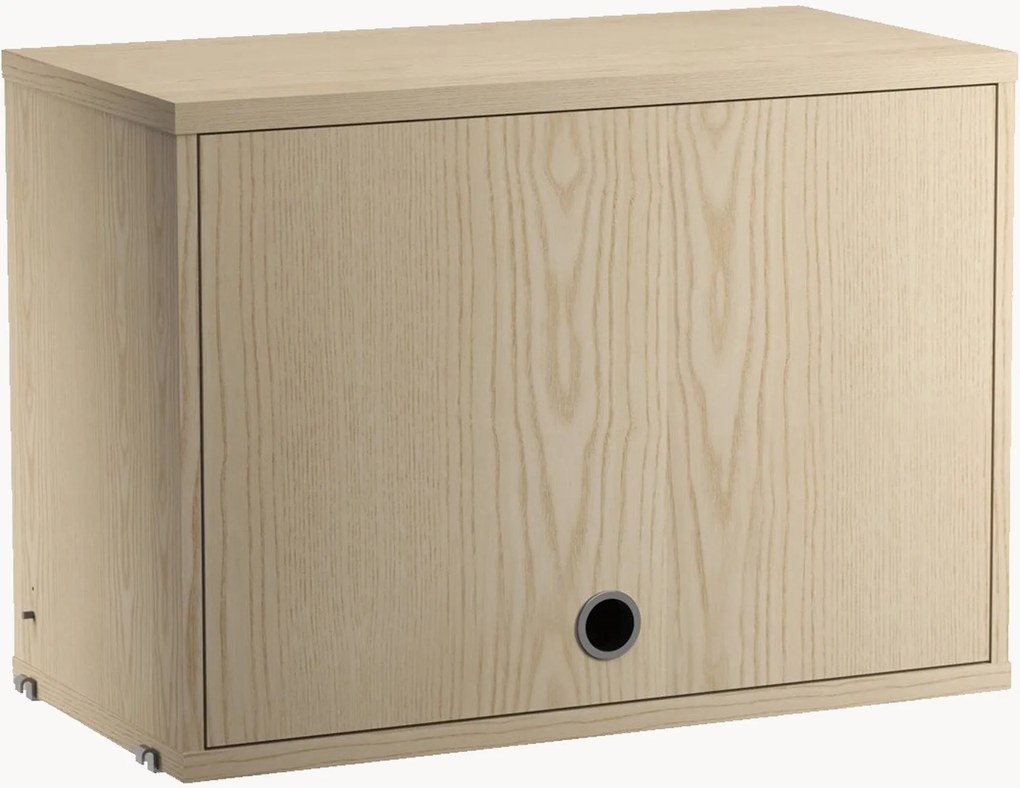 Armadietto con anta ribaltabile String System, larg. 58 x prof. 30 cm