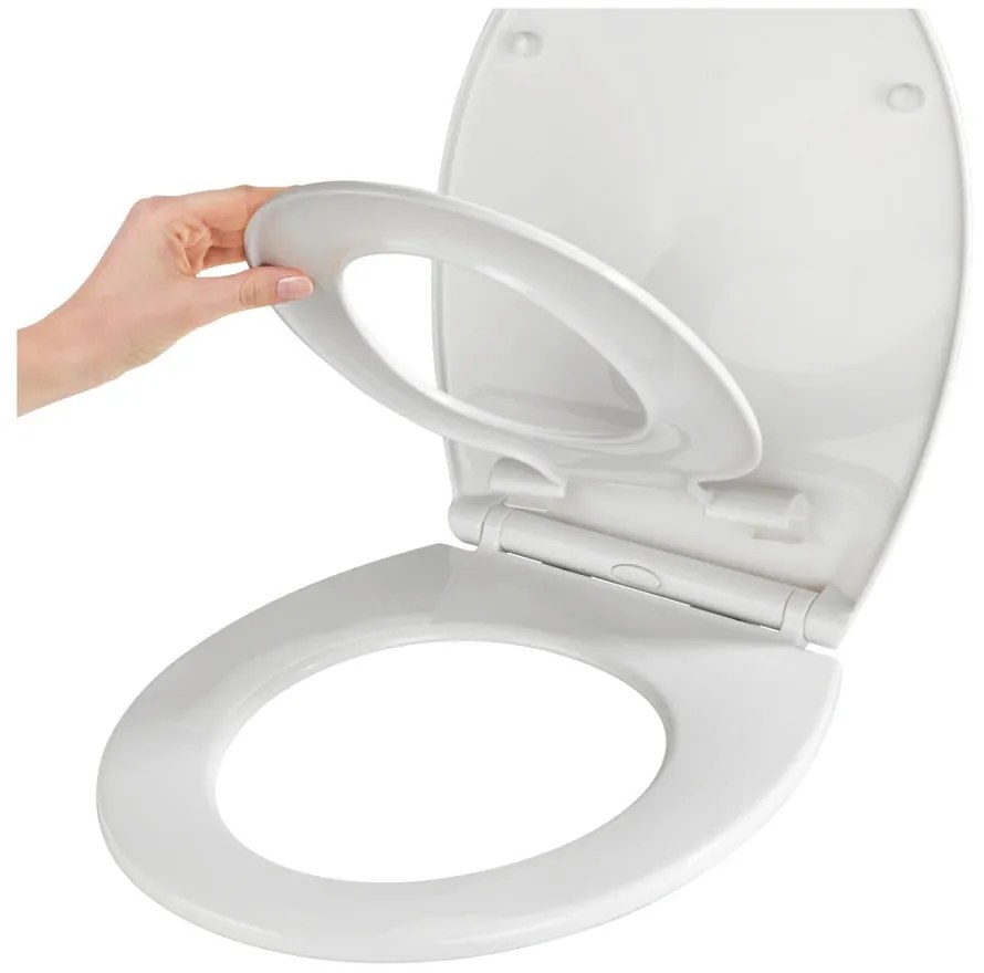 Sedile WC 2 in 1 con seggiolino per bambini 44 x 37,5 cm Syros - Wenko