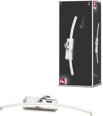 Paulmann 95557 - Lampada da quadro LED/8,5W BENTO 230V 40 cm cromo opaco
