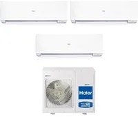 Climatizzatore Condizionatore Haier Trial Split Inverter serie EXPERT 12+12+12 con 4U75S2SR5FA R-32 Wi-Fi Integrato 12000+12000+12000