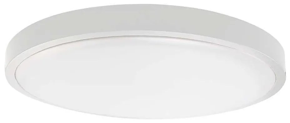 Plafoniera LED bagno 18W 230V IP44 4000K Ø25 cm bianco