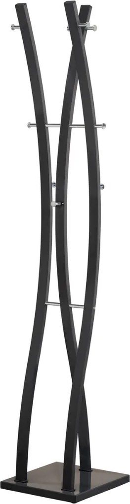 Appendiabiti W50 in nero - H179 cm
