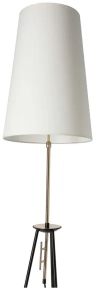 Lampada con piedistallo TAFLO 1xE27/60W/230V bianco/nero/oro