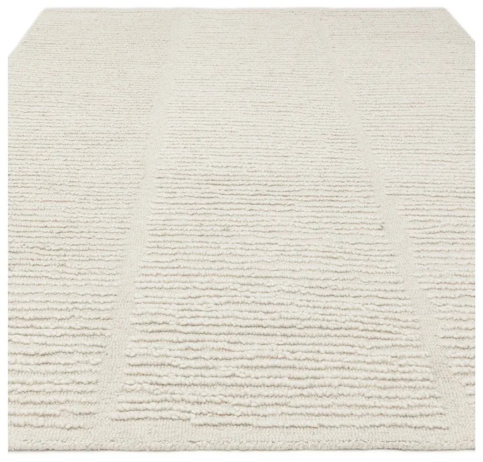 Tappeto in lana avorio tessuto a mano 120x170 cm Zennith Column - Asiatic Carpets