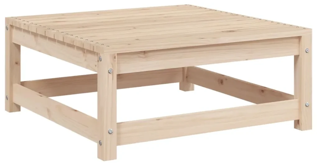 Set divani da giardino 5 pz in legno massello di pino