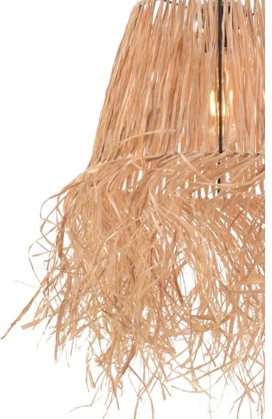 Lampadario a sospensione con filo VALANCE 1xE27/40W/230V marrone